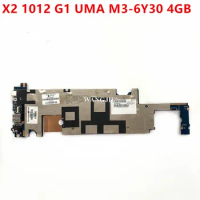 6050A2748801 For HP Elite x2 1012 G1 Tablet Laptop Motherboard 844858-601 844858-001 UMA M3-6Y30 4GB RAM WIN 100% Working