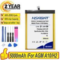 Top Brand 100% New 5000mAh H2 Battery for AGM A10 Batteries