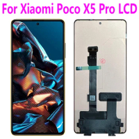 6.67" For Xiaomi Poco X5 Pro 22101320G, 22101320I LCD Display Screen Touch Panel Digitizer Replacement For Poco X5 Pro LCD