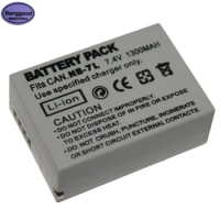 7.4V 1300mAh NB-7L NB7L Digital Camera Battery Pack For Canon PowerShot G10 G11 G12 SX30 IS DJ6M2