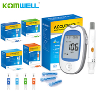 เครื่องวัดมัลติฟังก์ชั่น4in1เครื่องวัดระดับน้ำมันเลือดกรดยูริคเครื่องวัดระดับน้ำตาลในเลือด Keto Diet KitDiabetes Gout Device With Test Strips &amp; Lancets