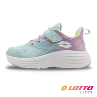 LOTTO樂得 童鞋 NUVOLA 健走鞋 跑鞋 運動鞋  [LT4AKR8435] 湖綠紫【巷子屋】