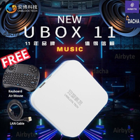 UNBLOCKTECH UBOX 11 PRO MAX 4G RAM 64G ROM 5Gwifi Bluetooth TV