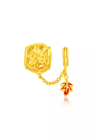 CHOW TAI FOOK Jewellery CHOW TAI FOOK 999 Pure Gold Charm - Autumn Leaf R23507