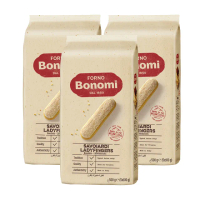 【Bonomi白朗妮】義大利 姆指餅乾500g x3入(拇指餅乾 提拉米蘇 甜點)