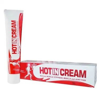HOT IN CREAM TUBE 60GR, 120GR KRIM MERINGANKAN NYERI OTOT, weight 60 g