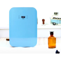 20l New Design With Digital Display For Cosmetic And Skincare Mini Refrigerator Manual Small Mini Fridge Home