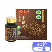 【狀元堂】典藏牛樟芝膠囊 30粒/盒 (國家雙認證健康食品)