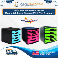 Twin Star Document Drawer / Layer Document Tray / Office Table Tray / Office A4 Paper Drawr Tray, 35