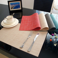 編織系列隔熱餐墊 餐桌 西餐 防滑 隔熱 易清洗 廚房 用餐 風格 居家 裝飾 ♚MY COLOR♚【M102】