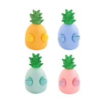 Squishy Fidgets Squeeze Toy Eye Popping Pineapple Stress Toy Spoof Practical Joke Props for Adult Kids ADD HandTherapy