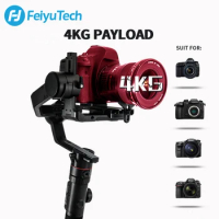 FeiyuTech AK4000 3-Axis Camera Handheld Gimbal Stabilizer with Focus Ring 4kg Payload for Sony Canon 5D Panasonic GH5 Nikon D850