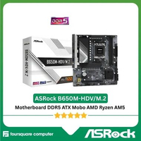 ASRock B650M-HDV M.2 Motherboard DDR5 ATX Mobo AMD Ryzen AM5 Garansi Resmi