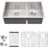 Undercounter Kitchen Sink Double Bowl Kitchen Sink 33 Inch Stainless Steel Undermount Kitchen Sink For Sinks Organizer Strainer