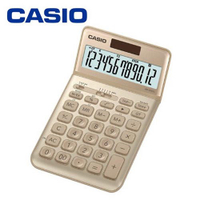 【史代新文具】卡西歐CASIO JW-200SC-GD 尊爵金12位時尚香檳系列計算機