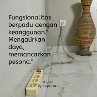 Terminal Listrik Bola Kayu