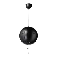 IKEA PS 2014 吊燈, 黑色, ø35 公分
