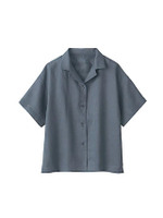 เสื้อเชิ้ตแขนสั้นคอปก ผ้าลินิน รุ่น BCF01A1S