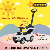 Mainan Mobil Dorong Anak PMB K-610B Innova Venturer dengan Musik dan Lampu LED - Toys