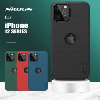 Nillkin for iPhone 12 Pro Max Case Super Frosted Shield Matte Ultra-Thin Hard PC Back Cover for iPhone 12 12 Pro Max Phone Case