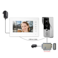 Wired Ring Doorbell With Chime 130 Degrees Wide Angle Low Power Video Door Bell