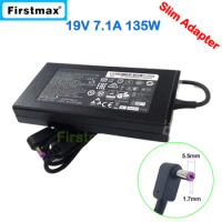 Slim 19V 7.1A AC power adapter laptop charger for Acer Aspire 7 A715-71 A717-71 A715-71G A715-72G A717-71G A717-72G VX5-591