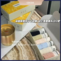 【6條禮盒裝】春夏T007超薄無痕字母中腰內褲女 紫杉醇7A抑菌親膚舒適包臀三角褲