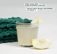 Natura Biz ( Jus Apel Hijau Murni) minuman Kolagen Gluthation