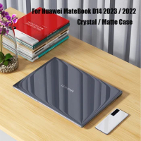 For 2023 Matebook D14 Case for Huawei MateBook D 14 2022 Notebook Laptop Hard Cover Crystal Matte Anti-fall Protective Shell