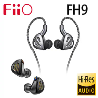 FiiO FH9 一圈六鐵七單元MMCX可換線耳機-黑色