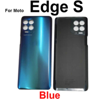 Back Battery Door Housing Cover For Motorola MOTO Edge S Rear Cover Back Battery Case Replacement Parts