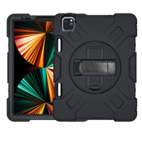 【AXE TECH】iPad Pro 12.9吋 第三-六代 強固型軍規防摔殼(黑色)