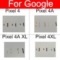 Power &amp; Volume Side Button For Google Pixel 4 4A 4XL XL Power Volume Side Key Repair Parts