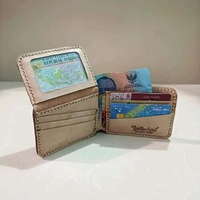 Dompet pria kulit sapi asli jenis vegetable tanned nabati DB03