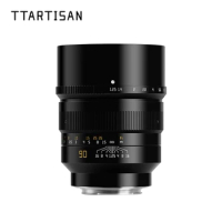 TTArtisan 90mm F1.25 Full Frame Manual Focus Portrait Lens for Sony E Nikon Z Canon RF EOSR Leica Sigma L Hasselbald X1D Camera