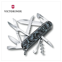 【VICTORINOX 瑞士維氏】15用瑞士刀/海軍迷彩(1.3713.942)