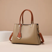 Women 3 Layers Leather Hand Bags Luxury Designer Shoulder Crossbody Bags Ladies Large Capacity Shopper Branded Messenger Totes