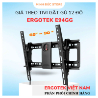 Giá Treo Tivi Gật Gù ErgoTek E94 GG 55 - 82 inch - Điều Chỉnh Độ Nghiêng Tivi 12 Độ Điều Khiển Tivi 