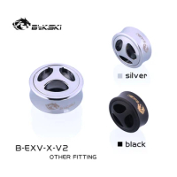 Bykski Air Evacuation Valves Clover Shape Exhaust Plugs Commonly Used At The Top Of The Water Cooling System