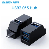 USB3.0 Hub 3 Port 5Gpbs High Speed Multi USB 3.0 Type-C Splitter Adapter for Macbook Pro Air Phone iPad Laptop Accessories