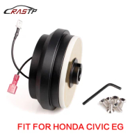 RASTP-Free Shipping Aluminum Steering Wheel Hub Adapter Connector Base Boss Kit For Honda Civic EG RS-QR010-EG