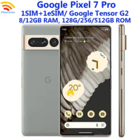 Google Pixel 7 Pro 7Pro 5G 12GB RAM 128/256/512GB ROM 6.7" AMOLED NFC Google Tensor G2 Octa Core Unlocked Android Original Phone