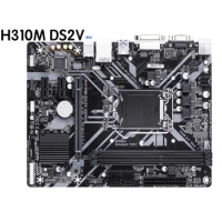 For Gigabyte H310M DS2V DDR3 Motherboard LGA 1151 DDR3 Mainboard 100% Tested OK Fully Work Free Shipping
