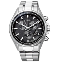 【CITIZEN 星辰】鈦金屬時尚世界時間電波對時男錶/43.7mm(BY0140-57E)