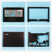 New Case For Lenovo S410 S410P Top Back Cover/Front Bezel/Palmrest/Bottom/Screen Flex Cable