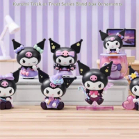 Miniso Kuromi Trick Or Treat Series Blind Box Tabletop Decoration Anime Figure Model Toy Cute Doll Surprise Blind Box Girl Gifts