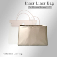Purse Organizer Insert Fit Herbag 31/39 Satin Inner Liner Bag Storage Organizer Multi-funcational Cosmetics Bag For Hermes