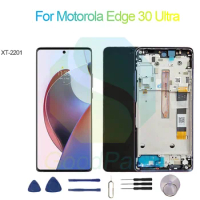 For Motorola Edge 30 Ultra Screen Display Replacement 2400*1080 XT-2201 For Moto Edge 30 Ultra LCD Touch Digitizer