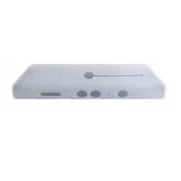 White Soft Protective Silicone Skin Case Cover for Microsoft Xbox 360 Kinect Sensor