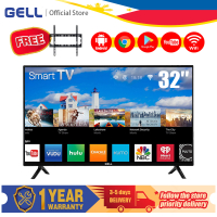 GELL smart tv 32 inches flat on sale tv Frameless ultra-thin smart Android led tv built in Youtube/Netflix (Freebracket)
